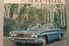 Försäljningsbroschyr Buick Special 1961