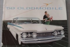 Försäljningsbroschyr Oldsmobile 1959