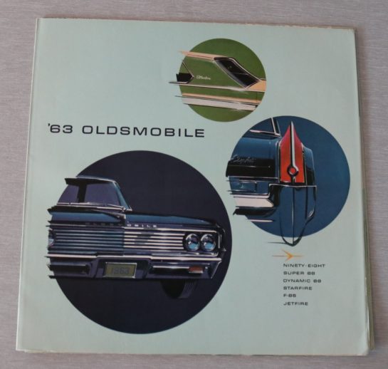 Försäljningsbroschyr Oldsmobile 1963