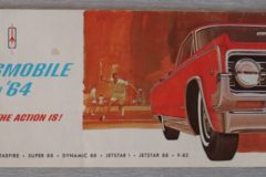 Försäljningsbroschyr Oldsmobile 1964