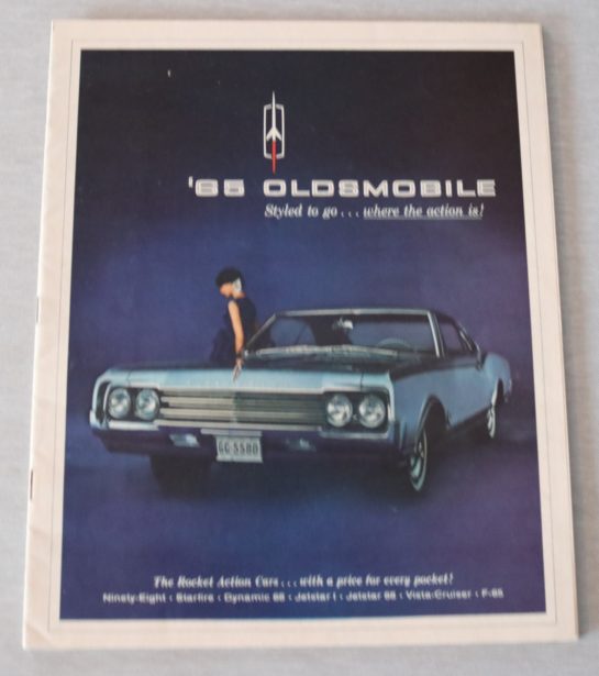 Försäljningsbroschyr Oldsmobile 1965