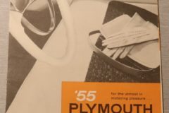 Försäljningsbroschyr Plymouth Accessories 1955