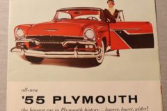 Försäljningsbroschyr Plymouth 1955