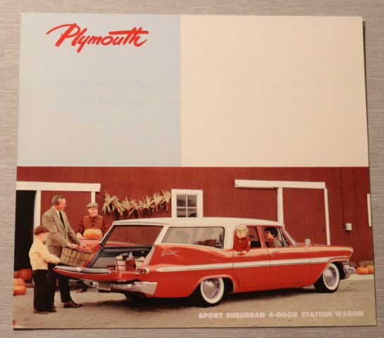 Försäljningsbroschyr Plymouth 1959