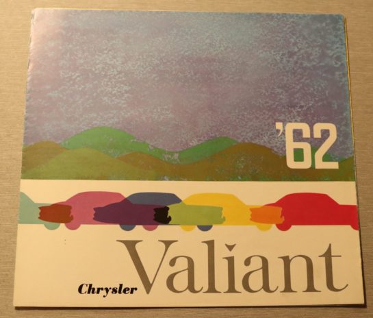 Försäljningsbroschyr Valiant 1962