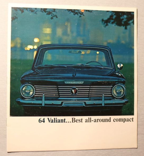 Försäljningsbroschyr Valiant 1964