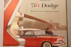 Försäljningsbroschyr Dodge 1956