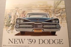 Försäljningsbroschyr Dodge 1959