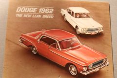 Försäljningsbroschyr Dodge 1962