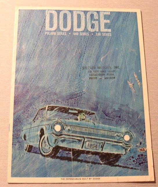 Försäljningsbroschyr Dodge 1964