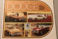 Försäljningsbroschyr Dodge 1975