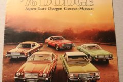 Försäljningsbroschyr Dodge 1976