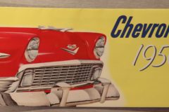 Försäljningsbroschyr Chevrolet 1956