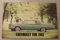 Försäljningsbroschyr Chevrolet 1961