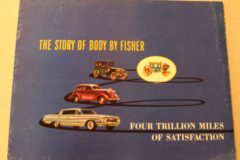Försäljningsbroschyr GM 1961 Story of Body By Fisher