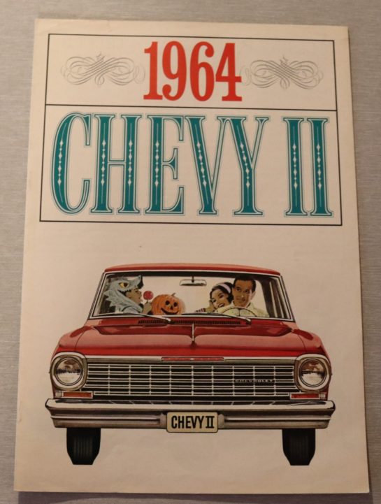 Försäljningsbroschyr Chevy II 1964