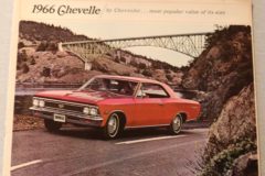 Försäljningsbroschyr Chevelle 1966