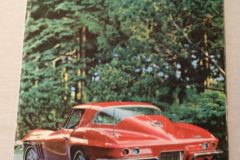 Försäljningsbroschyr Corvette 1966
