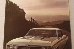 Försäljningsbroschyr Chevelle 1967
