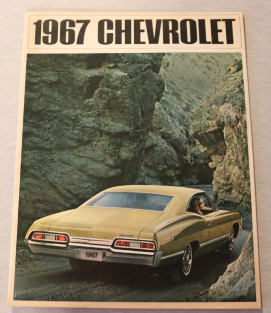 Försäljningsbroschyr Chevrolet Fullsize 1967