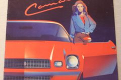 Försäljningsbroschyr Camaro 1981