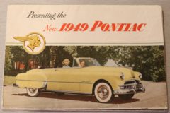 Försäljningsbroschyr Pontiac 1949