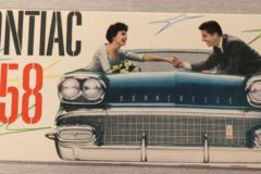 Försäljningsbroschyr Pontiac 1958