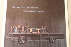 Försäljningsbroschyr Pontiac 1964
