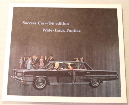 Försäljningsbroschyr Pontiac 1964