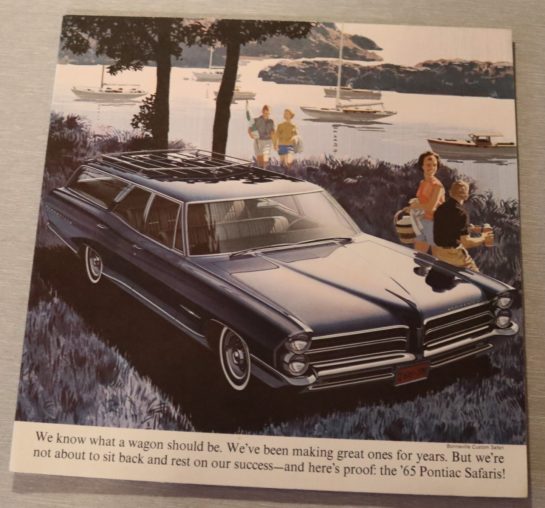 Försäljningsbroschyr Pontiac Safari 1965