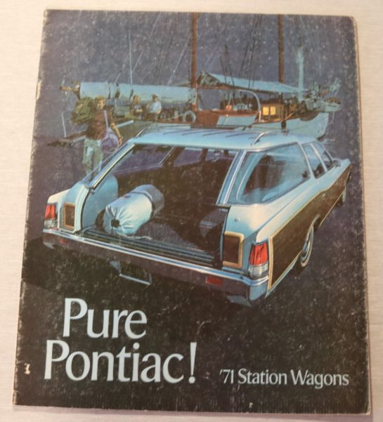 Försäljningsbroschyr Pontiac STW 1971