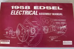 Edsel 1958 Electrical Manual
