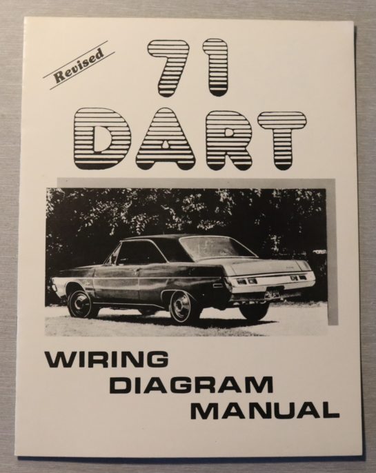Wiring Diagram Manual 1971 Dart