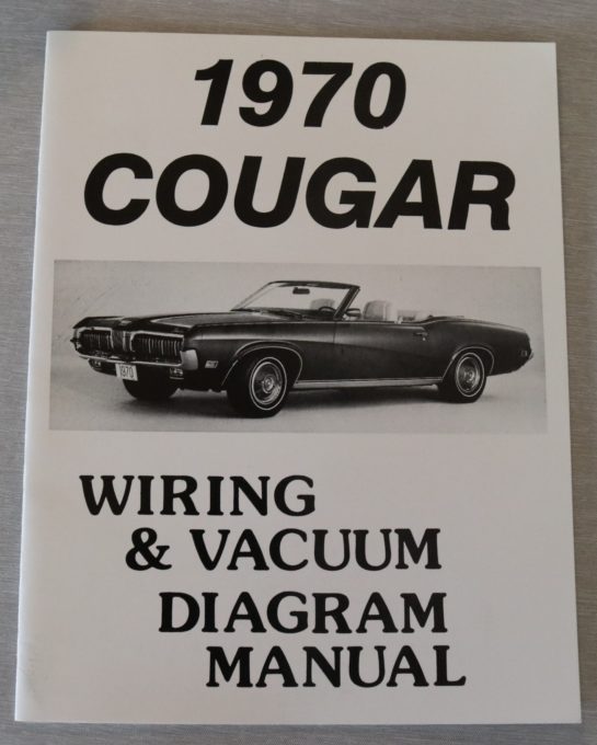 Elschema & Vacuum Manual Cougar 1970
