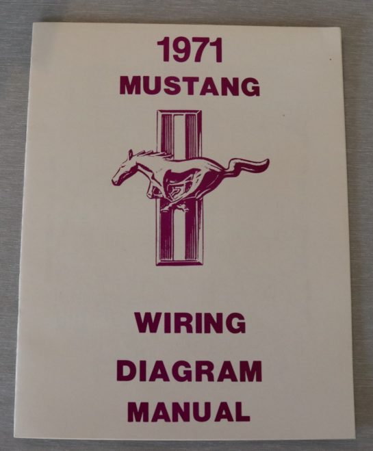 Elschema Manual Mustang 1971