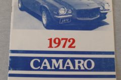 Elschema Manual Camaro 1972