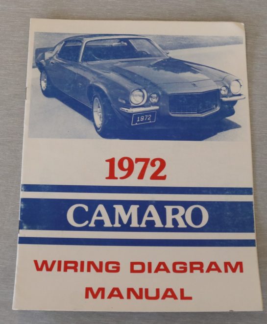 Elschema Manual Camaro 1972