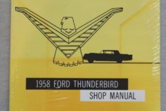 Verkstadshandbok 1958 Thunderbird