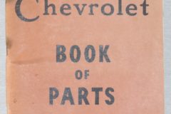 Chevrolet 1952 Book of Parts