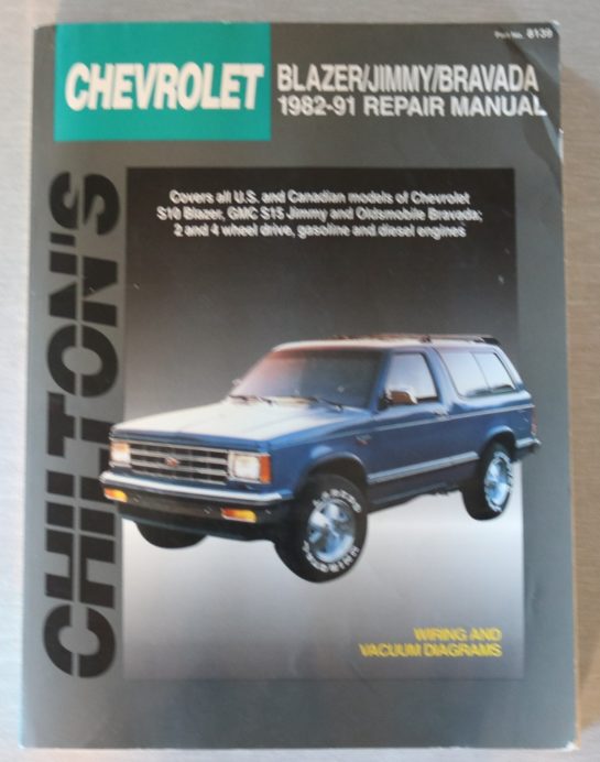 Chevrolet 1982-1991 Repair Manual