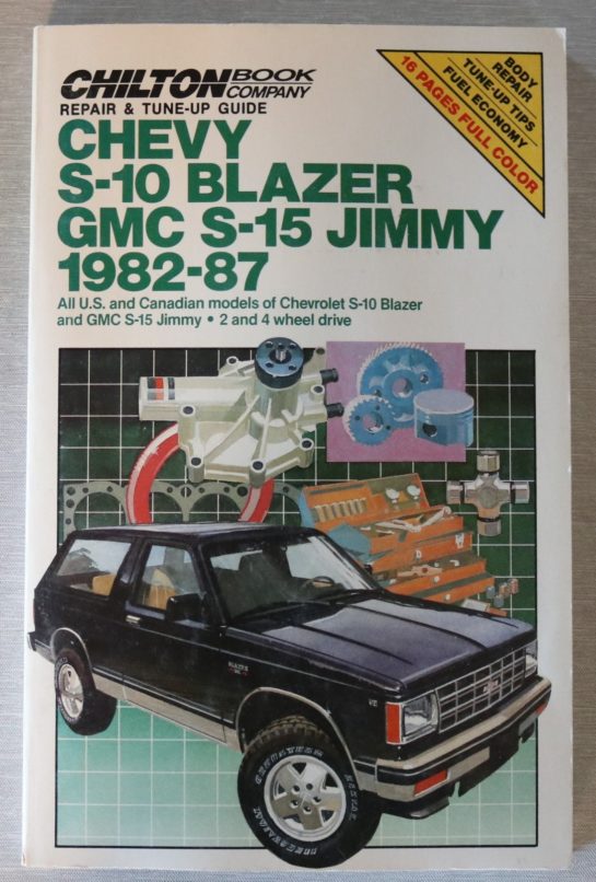 Chevy S -10 Blazer 1982-87 Repair & Tune-Up Guide