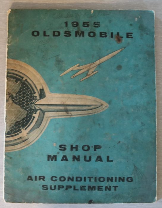 Oldsmobile 1955 Shop Manual Air Condition