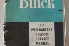 Buick 1959 Preliminary Chassis Service Manual