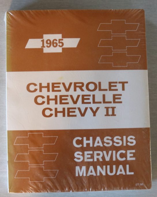 Chevrolet, Chevelle, Chevy II 1965 Chassis Service Manual