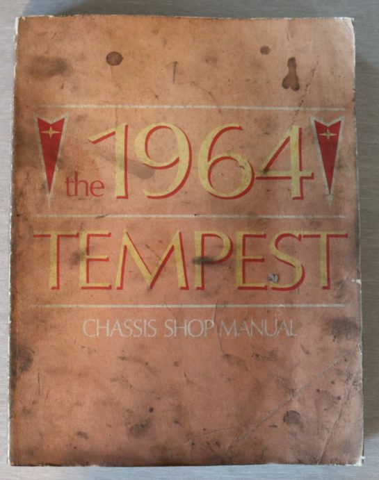 Pontiac Tempest 1964 Chassis Shop Manual