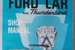 Ford & Thunderbird 1957 Shop Manual