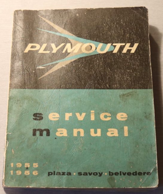 Plymouth 1955-56 Service Manual