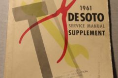 DeSoto 1961 Service Manual Supplement
