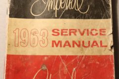 Imperial and Chrysler 1963 Service Manual