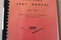Cadillac 1957 Shop Manual